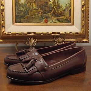 Cole Haan Brown Leather Oxford Loafers Size 10 D